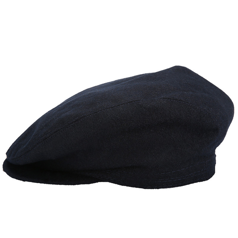 Sombrero de lana de mediana edad y ancianos 2020 Otoño e invierno nuevo sombrero de hombre retro octogonal sombrero a prueba de frío regalo cálido para papá