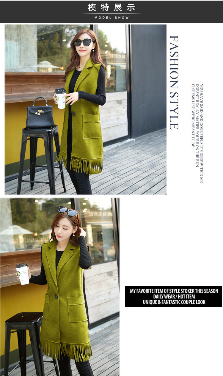 Gilet femme en Sergé - Ref 3316982 Image 24