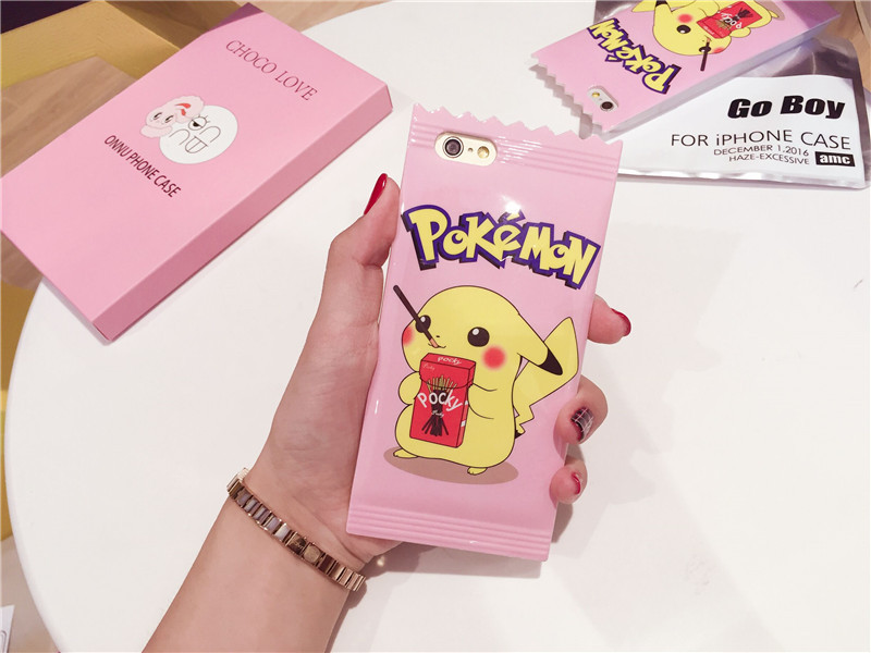 詳情_iphone6splus手機殼 IMD蘋果6糖果比卡丘