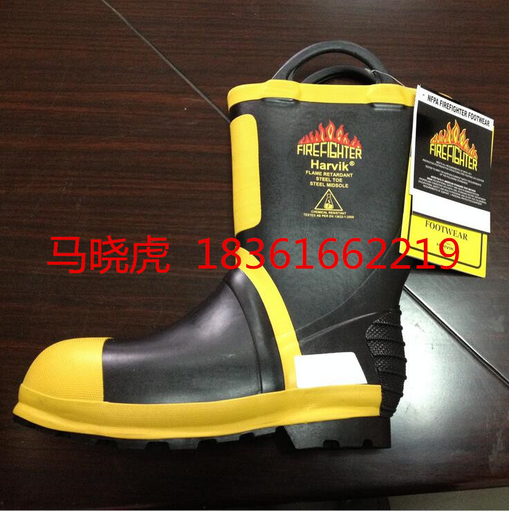 EC证MED认证消防员靴子