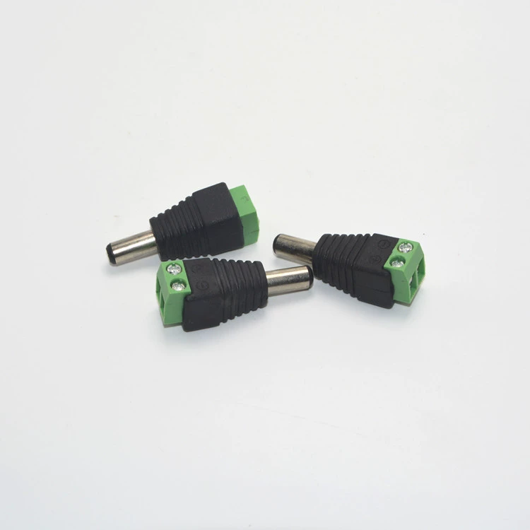 Мониторинг разъема питания DC Gongs 2.1*5.5 2.5 зеленый в DC Gongs