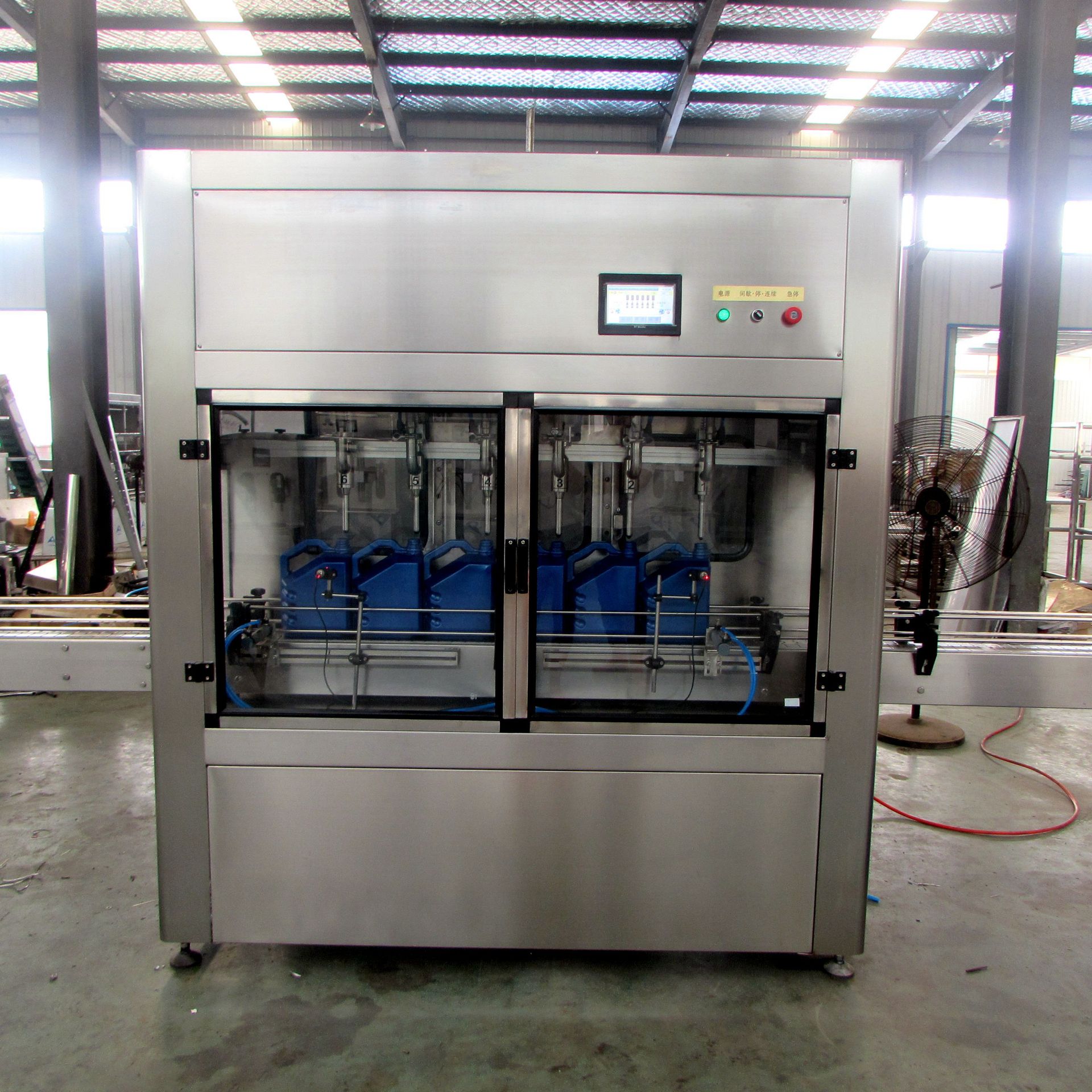 厂家 全自动流量计油类灌装机  全自动食用油辣椒油灌装设备