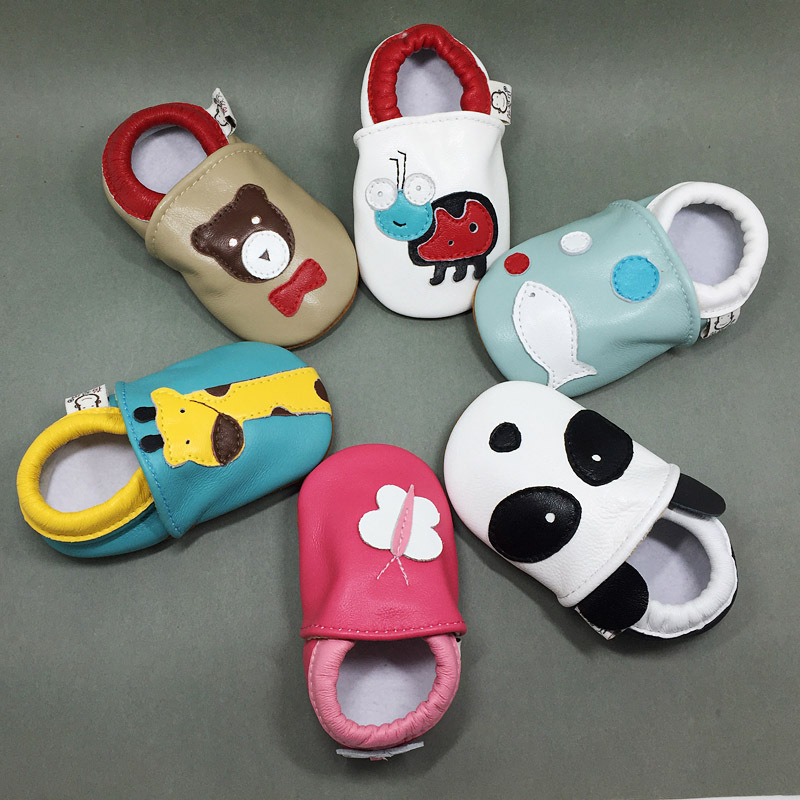 On behalf of Bei love genuine leather baby prewalker  Cartoon soft sole Baby Shoes non-slip Baby Shoes