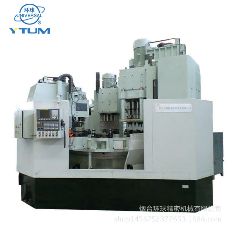 环球立式制动毂钻孔数控 半自动化机床 厂家