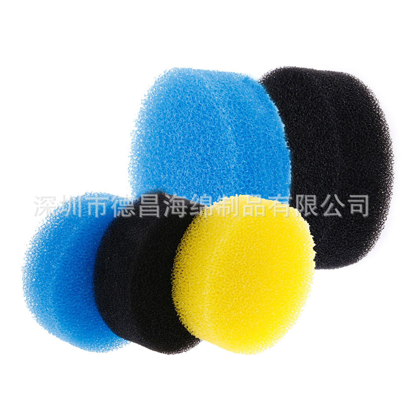 过滤棉活性炭 小孔沥水聚氨酯过滤海绵 污水过滤海绵 粉尘过滤网