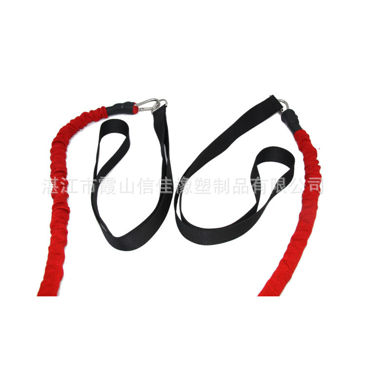 單人田徑阻力訓(xùn)練器 乳膠管拉力器拉力繩 來樣訂做