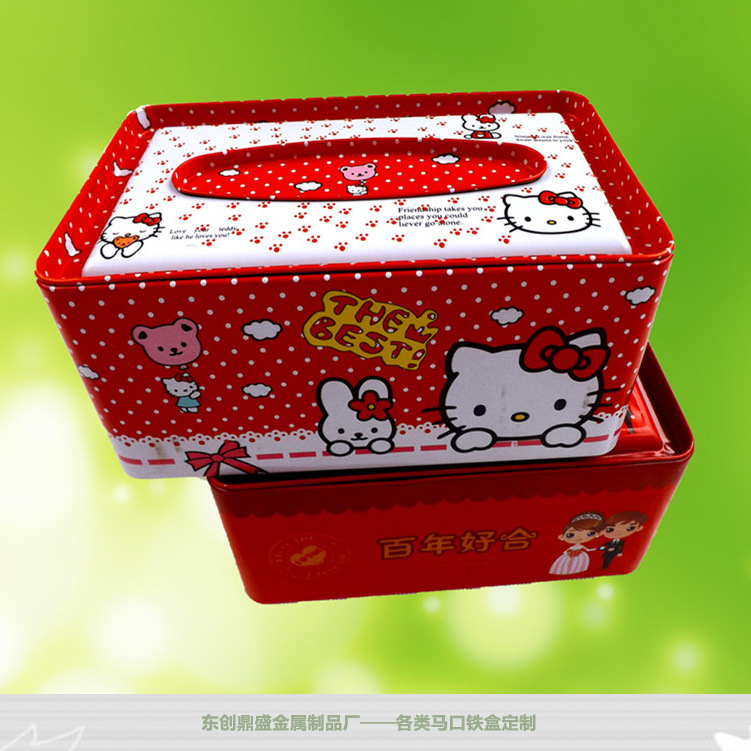 马口铁盒 金属盒 纸巾盒 储物盒 收纳盒 礼品盒 四川厂家定制