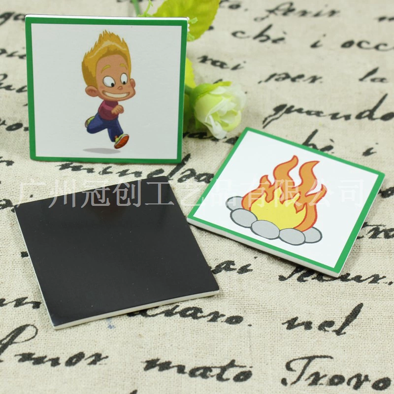 Новый EVA Мезонинный магнитный холодильник наклейка EVA наклейка на холодильник плюс пена вата магнитная наклейка настраиваемый печатный шаблон