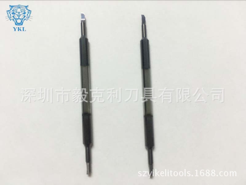 厂家直销小径内孔镗刀进口硬质合金非标双头镗刀3.0X1.3X1.5