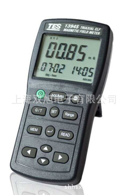 Taiwan Taishi TES1394S Electromagnetic Radiation Tester TES1394S Gauss Meter USB Then the computer