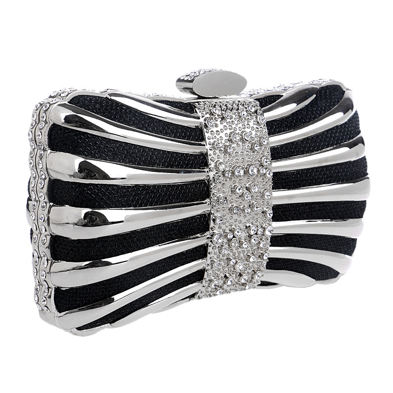 Fashion Metal Evening Bag Women Evening Banquet Bag Dress Clutch Bag display picture 9