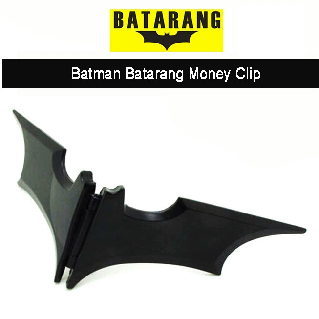 BATMAN БАТАРАНГ Бэт Бэт Дарт сплав металла магнитная месячная банковская карта EDC набор для денег