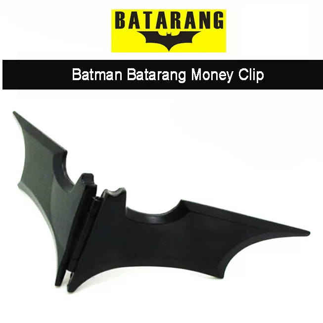 BATMAN БАТАРАНГ Бэт Бэт Дарт сплав металла магнитная месячная банковская карта EDC набор для денег