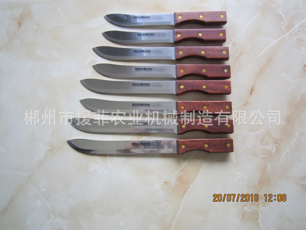 出口非洲肯尼亚高质量面包刀7寸8寸9寸10寸