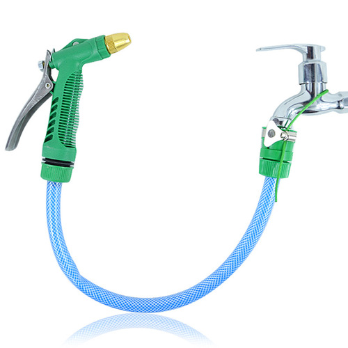 High-pressure water gun hose set for home use, gardening watering, cleaning, floor washing, car washing tool set, one-piece dropshipping