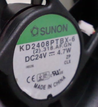 原装全新建准 KDE2408PTBX-6 8025 24V 4.7W散热风扇