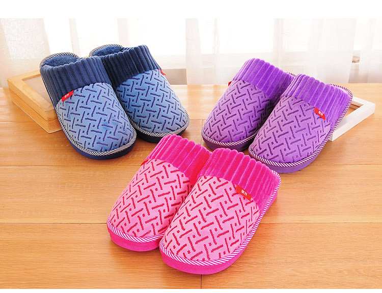 Pantoufles enfants en suède pour hiver - semelle coton - Ref 1004947 Image 38