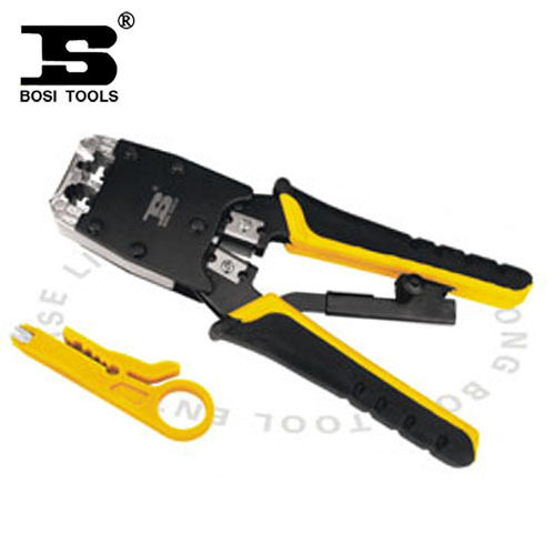 波斯 BS-D3268 双用网钳 两用网线钳压线钳 网络端子钳 BS433682