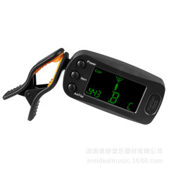 Wonderful Folk Classical Guitar Electronic Tuner Bass Ukulele Metronome Clip-on Tuner