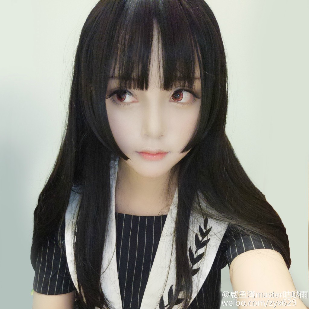时尚假发 韩国女空气刘海姬发式长直发二次元发型软妹日常cos假毛-阿里巴巴