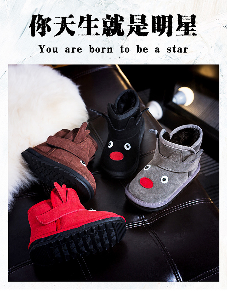 Chaussures enfants en autre pour hiver - semelle caoutchouc - Ref 1002931 Image 18