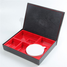 厂家批发ABS材料日式 带碗便当盒 防漏汤餐盒 快餐盒商务套餐盒