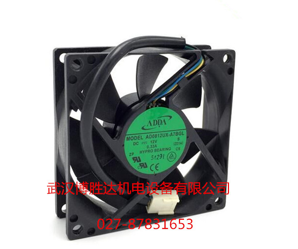 AD0812UX-A71GL 台湾协喜ADDA机箱散热风扇 12V 0.45A 8025