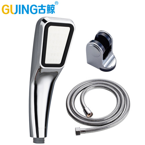 Fine Water Bathroom Single Function Shower Head, Simple Spray Head, Shower Head Hot Water Heater Handheld Rain Head, Durable and Shock-Resistant