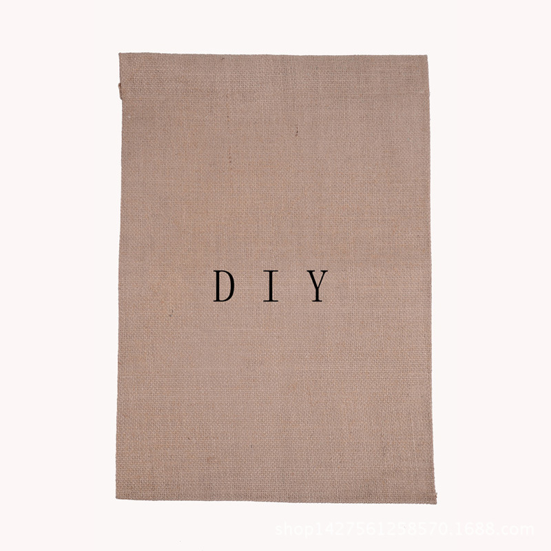 悬挂式DIY彩旗 麻布仙女花园旗 院子装饰旗 便携式广告旗厂家现货