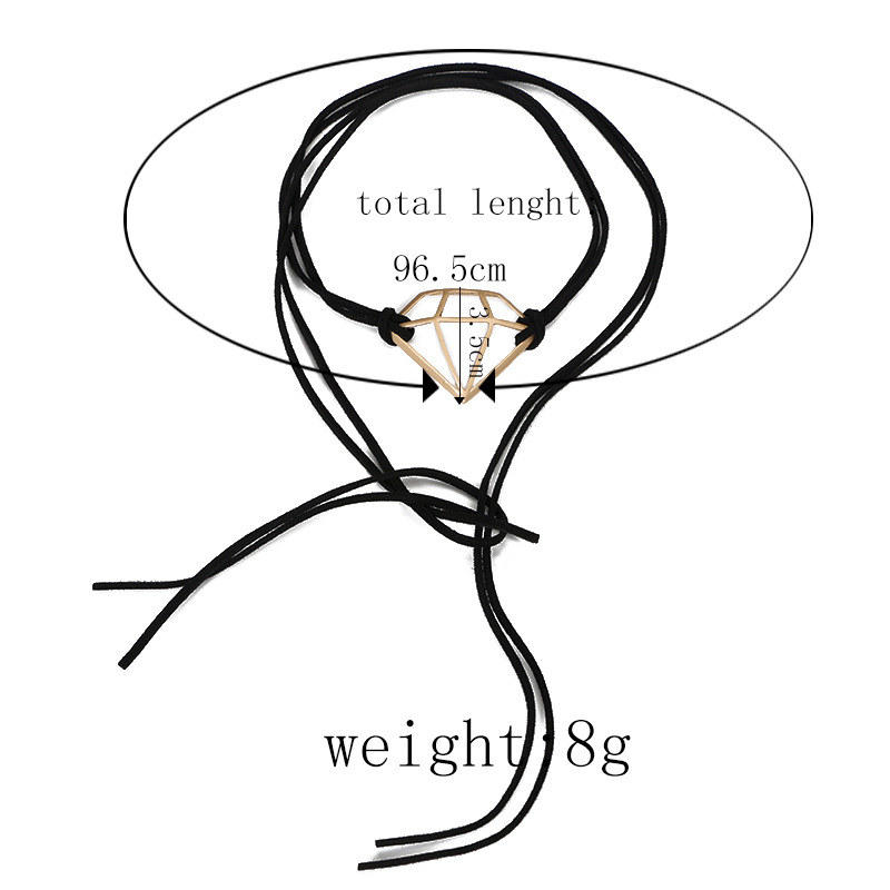 Other Alloy plating necklace(Golden)NHGY1635-Golden