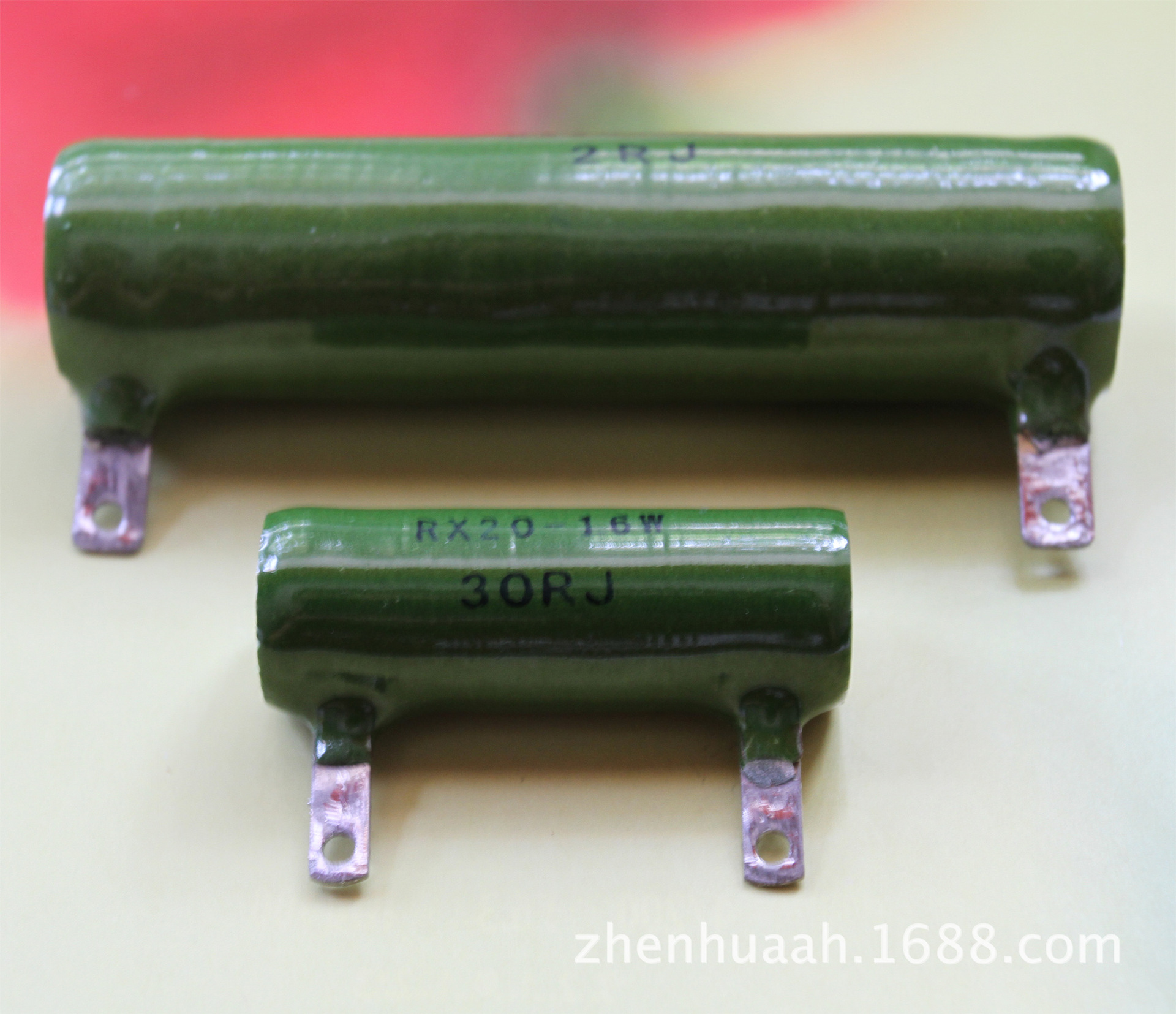 供应电力设备交通设备用大功率RX20型被釉线绕电阻器(图)