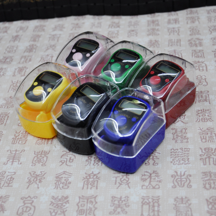 佛教用品戒指念佛计数器 夜光led灯念经计数器 厂家夜光型记数器