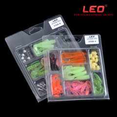 27536 LEO/Soft bait Lure Kit (Carded) for international cross-border wholesale