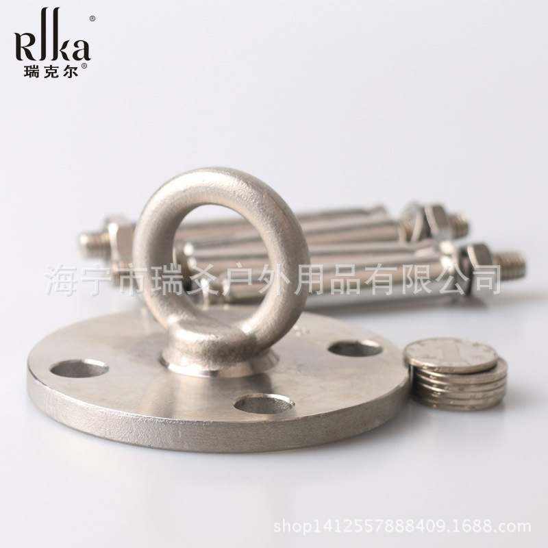 304 stainless steel genuine gravity aerial yoga hammock hanging plate/Super load-bearing/pole dance hanging plate