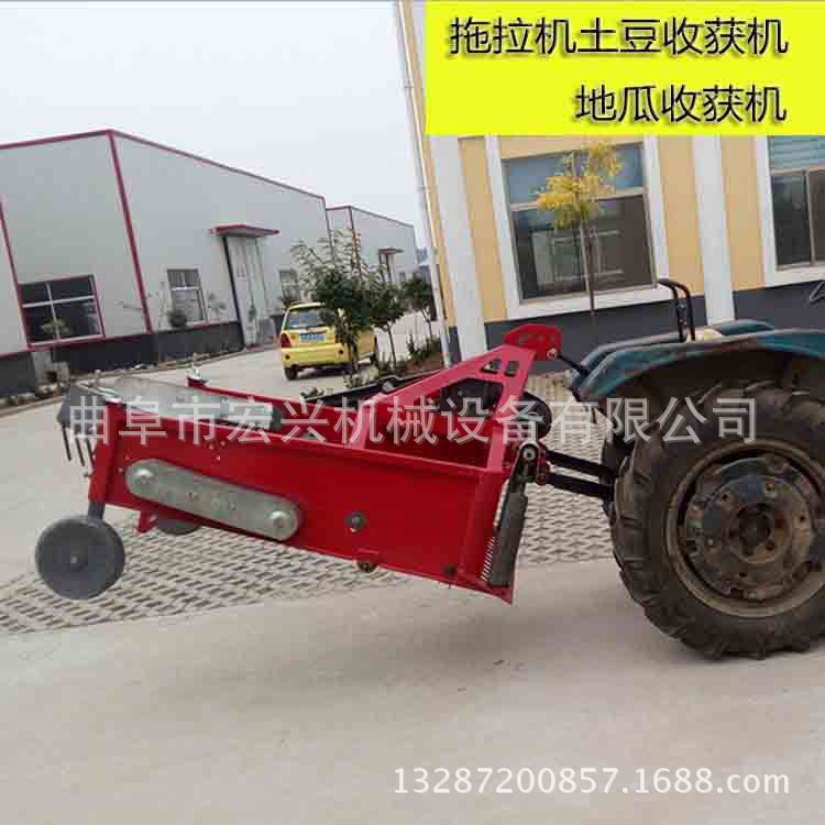 四轮平地种植收获机 热销花生收获机