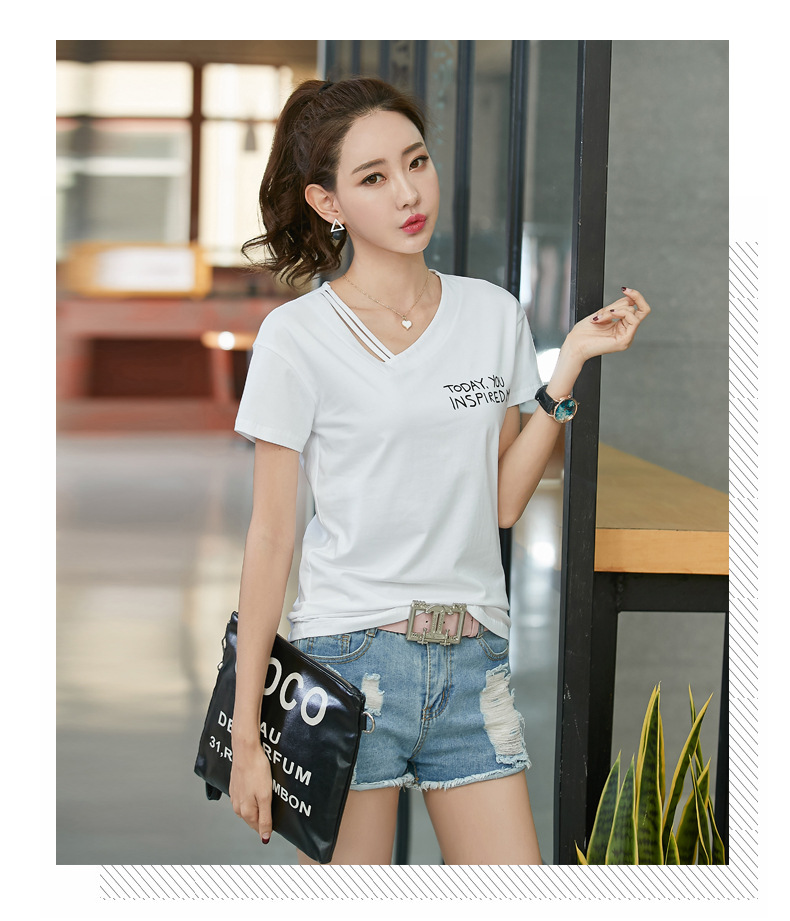 T-shirt femme SOOSSN  XIU XIAN en Odell - Ref 3433888 Image 52