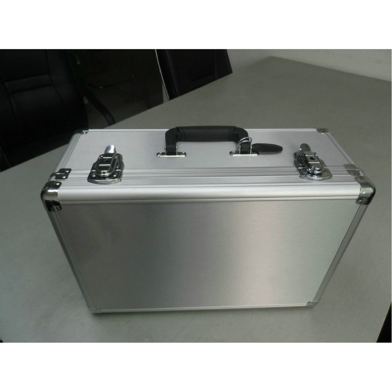 Ящик для инструментов из алюминиевого сплава на тележке, настраиваемый ящик для инструментов на тележке, алюминиевый кожаный ящик для упаковки авиационных инструментов