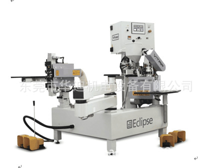 办公家具机械圆桌机械三聚氢胺家具机械意大利自动曲线封边机