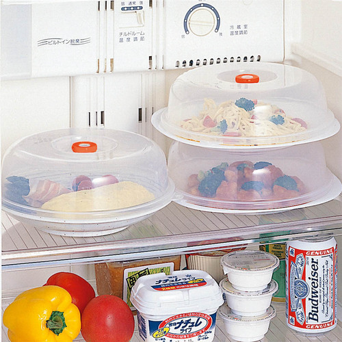 Japan imported INOMATA plastic fresh-keeping lid kitchen sealing lid microwave heating lid plate lid bowl lid