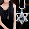 Fashionable long pendant, sweater, demi-season chain, clothing, accessory, decorations, Japanese and Korean, South Korea