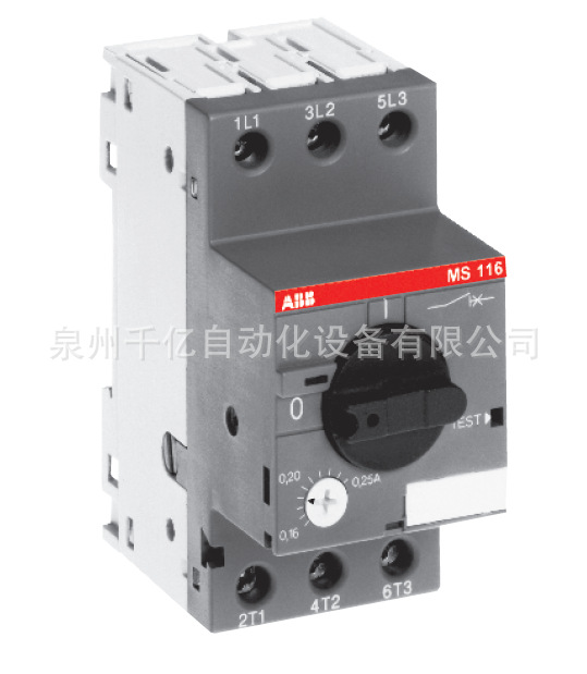 品牌ABB/原装产品 电动机保护启动器 MS116 - 2.5 促销产品
