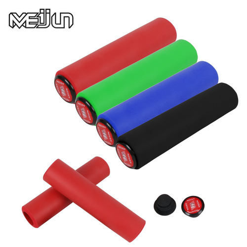 Silicone grips for mountain bike handlebars, silicone handlebar covers, handlebar covers, cross-border