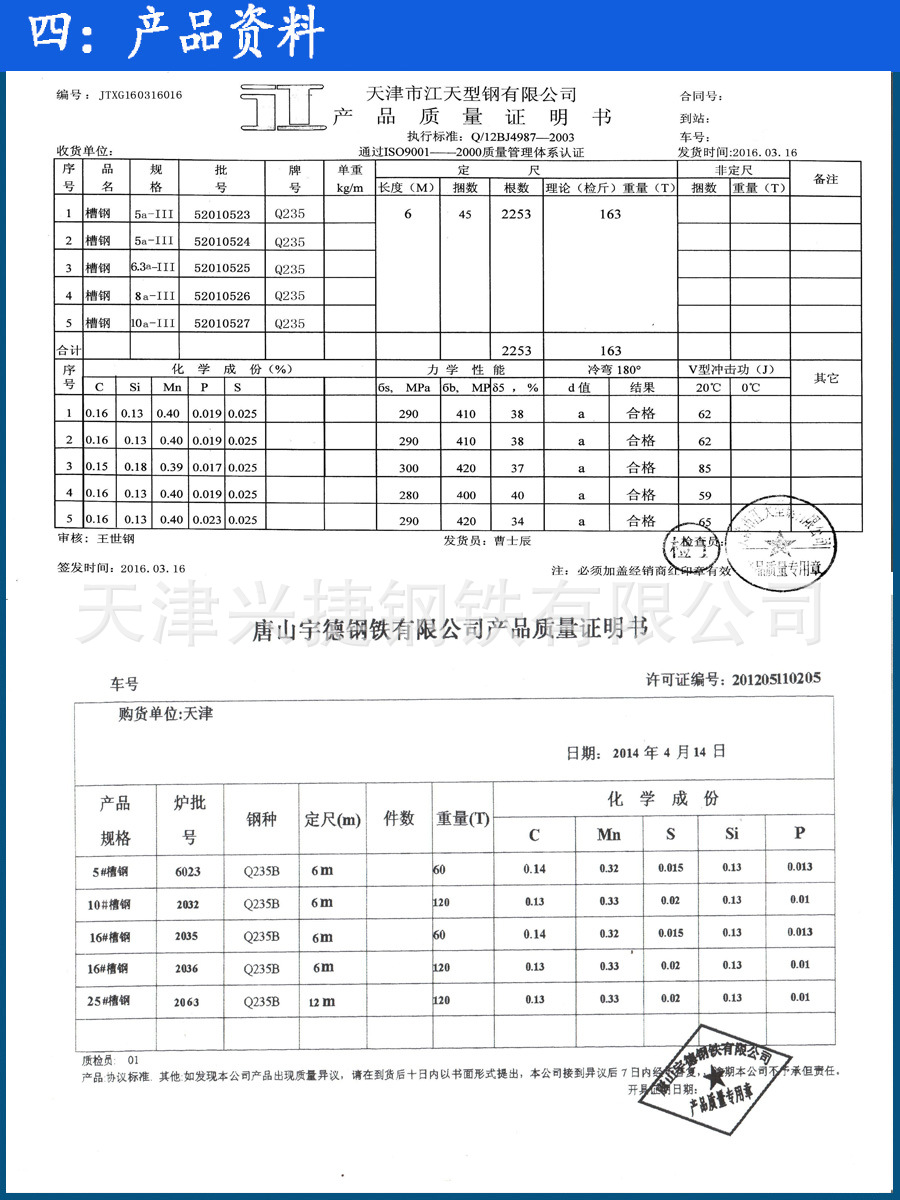 4槽钢资料