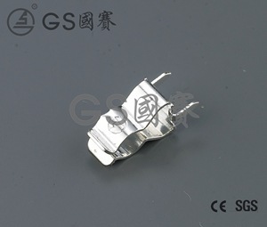 GS国赛保险夹5*20  厚度0.4 材质黄铜 lnsurance pipe support