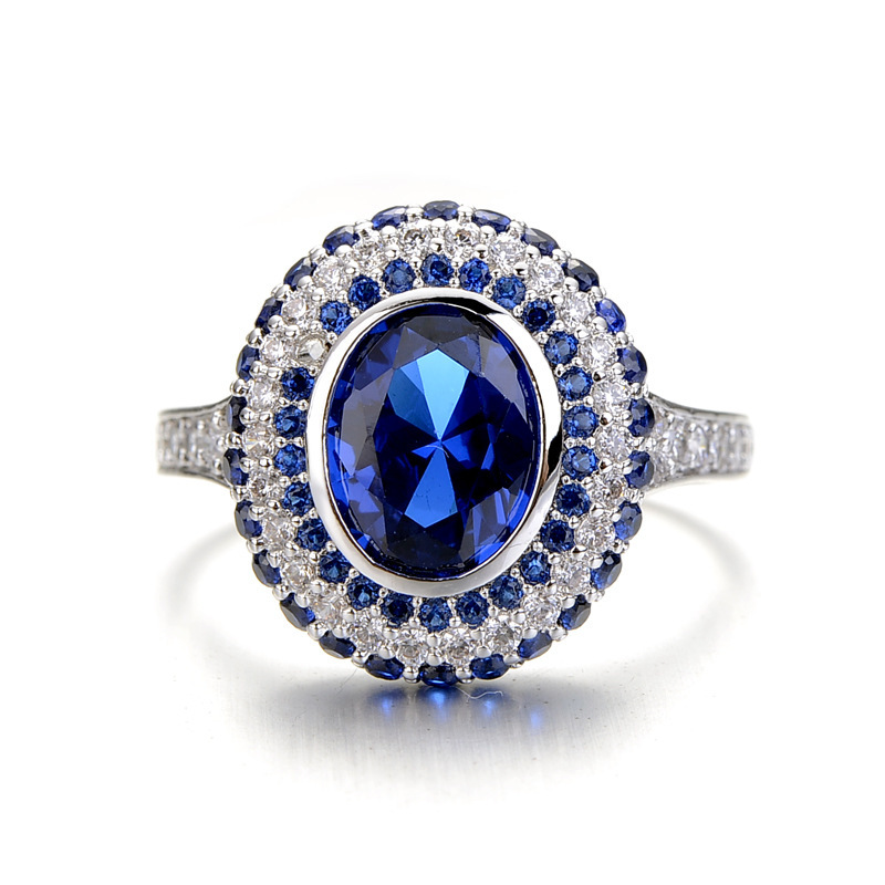 Fashion Luxury Zircon Ring Fashion Jewelry display picture 5