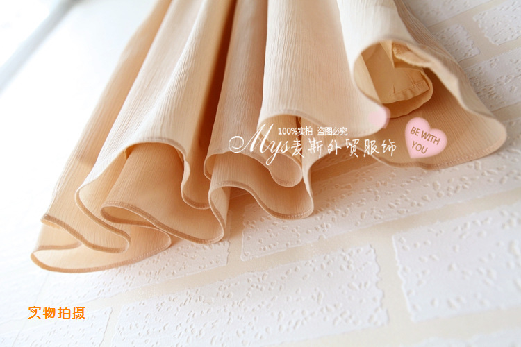 【女神連衣裙OP】韓版*超垂墜感~超長裙飛袖設計