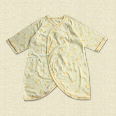 【针织】日单西松屋 新生儿偏衫 纯棉 婴儿服/蝴蝶衣/和尚服/哈衣|ms