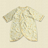 [knitting]Day One Nishimatsu house Neonate pure cotton Baby clothes/Butterfly Dress/Monk clothes/Romper