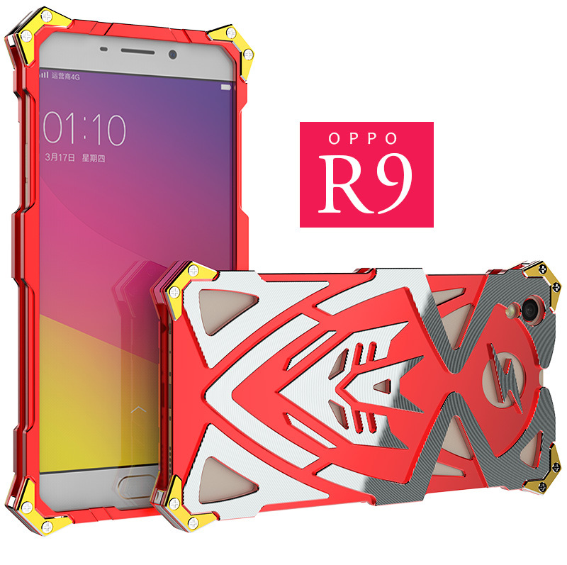 SIMON THOR Ⅱ Aviation Aluminum Alloy Shockproof Armor Metal Case Cover for OPPO R9 Plus & OPPO R9