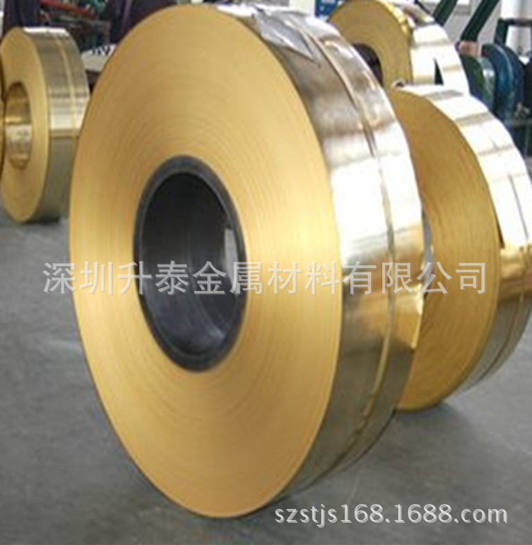 供应h62黄铜带0.1mm/0.2mm/0.3/mm铜条可以加工切割发条